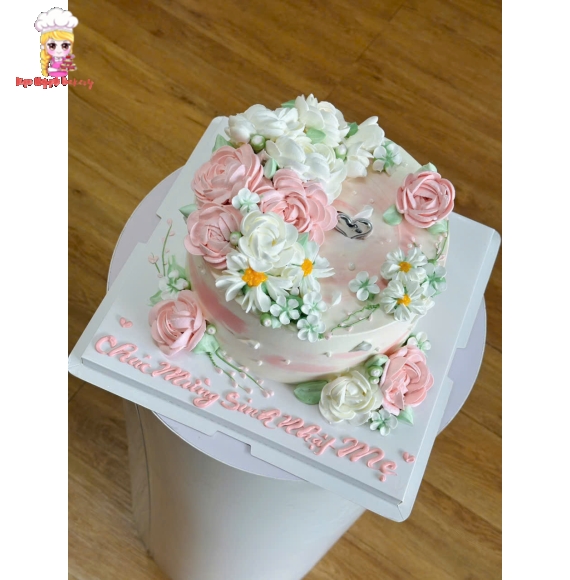 Bánh Kem chúc mừng bắt hoa 20/11 tặng thầy cô giáo