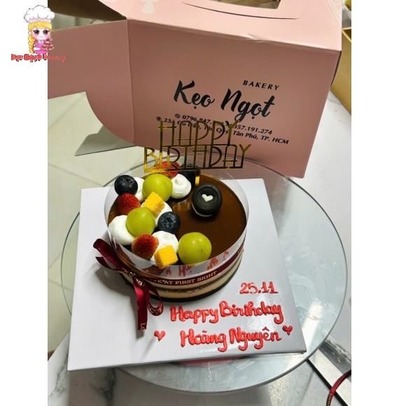 Mẫu bánh kem rau câu hot 2025 tại kẹo ngọt dành cho nam