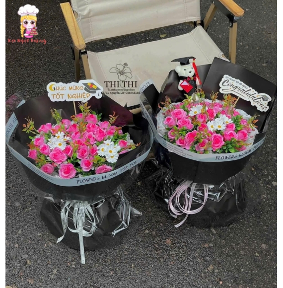 Bó hoa sáp mẫu sưu tầm 2025