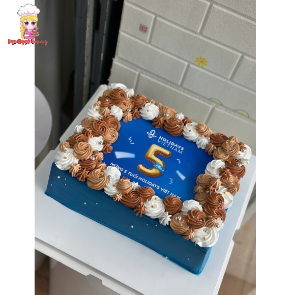 Bánh kem mừng kỷ niệm công ty