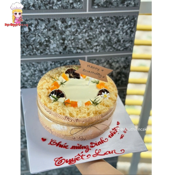 Bánh bông lan trứng muối ở quận 12