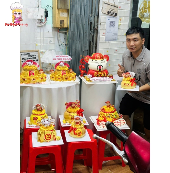 Đặt Bánh Kem Khai Trương Tại Tân Phú