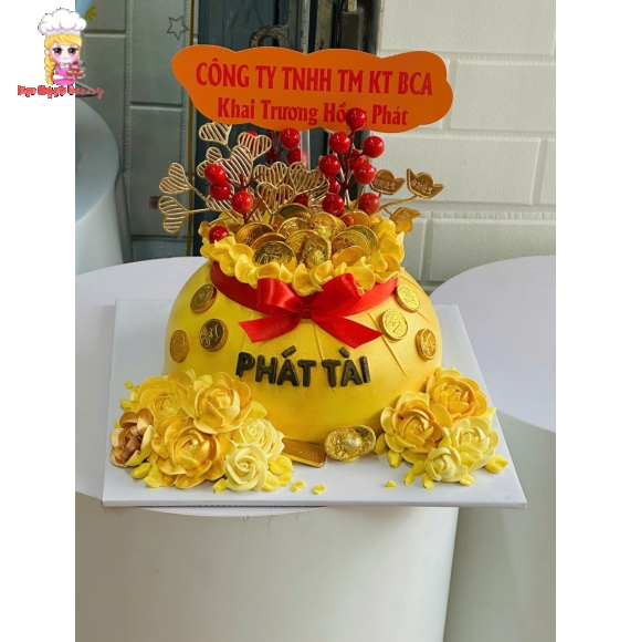 Bánh Kem Mừng Khai Trương Công Ty