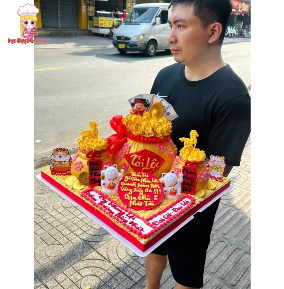 Bánh Kem Doanh Nghiệp Khai Trương