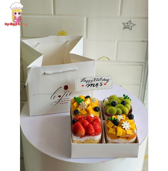 Sét cup 4 ly mix theo vị khách hàng