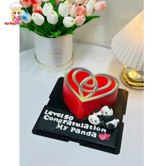 Bánh kem dành cho idol live tik tok lên level 50