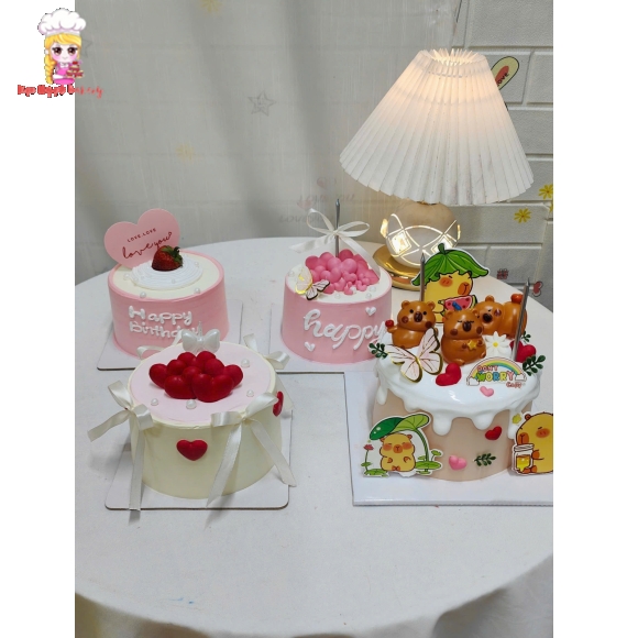 Bánh kem dành cho nữ hàn quốc mẫu đẹp 