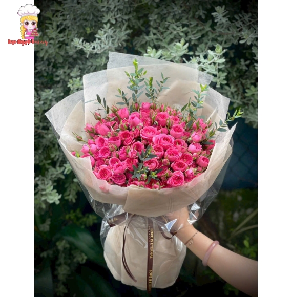 Bó hoa tươi sophia hot 2026